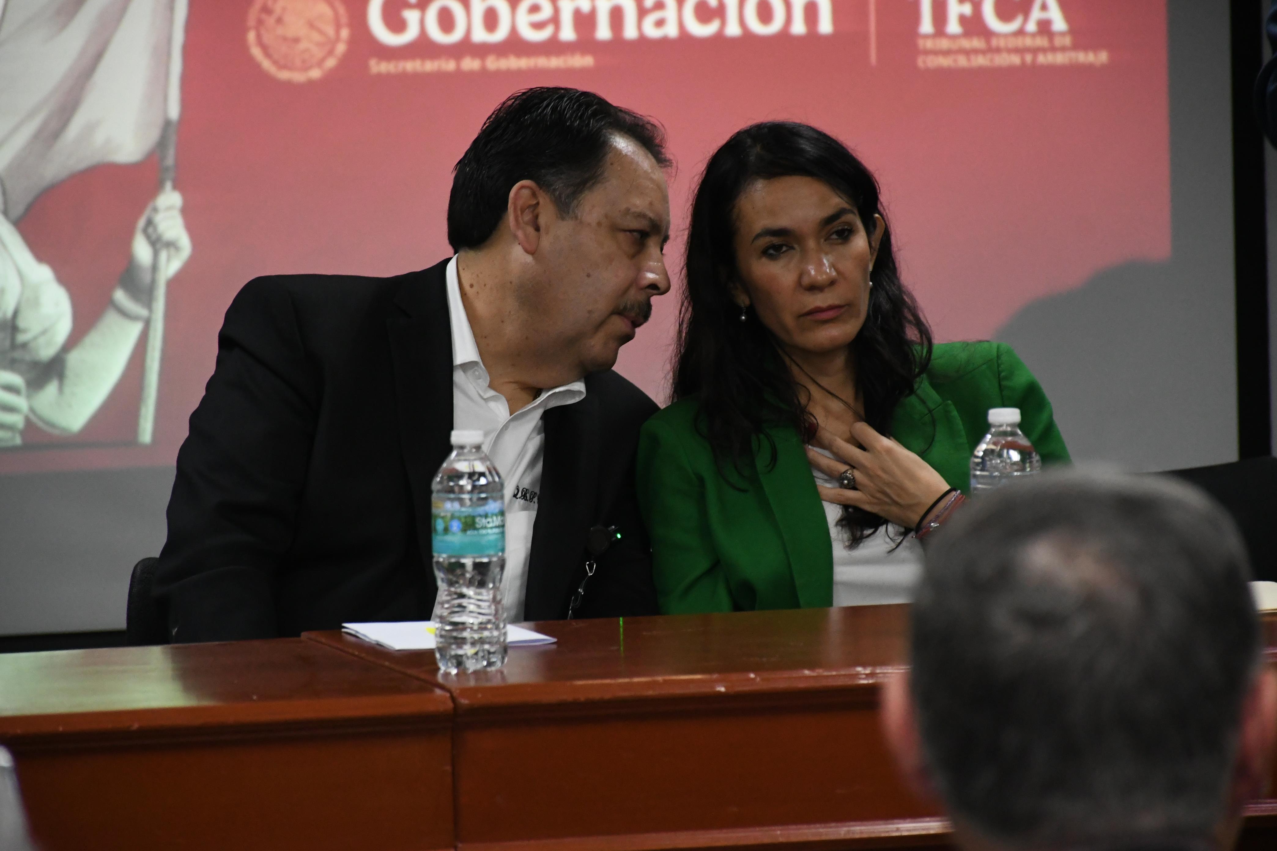 Inauguración de la Unidad Móvil de SuperISSSTE en el Tribunal Federal de Conciliación y Arbitraje